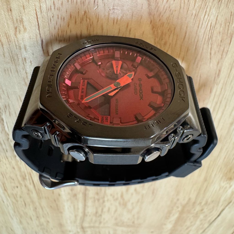 지샥 메탈 지얄오크 (GM-2100B) 레드 (S급) 이미지