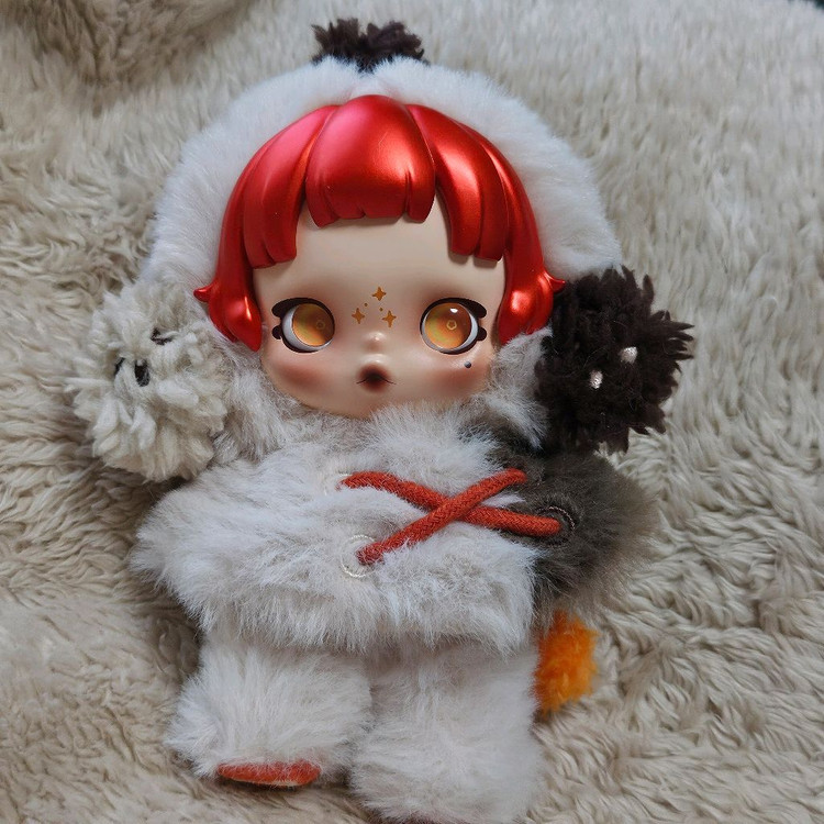 팝마트 스컬판다 키링 이미지