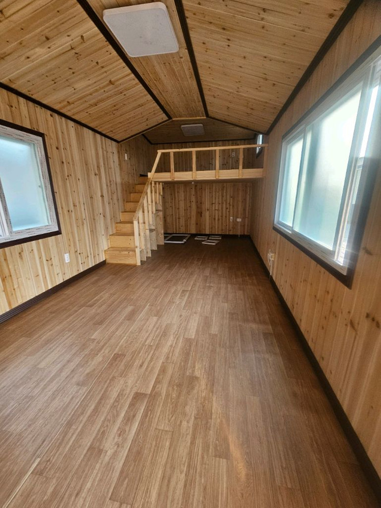 고급 3*8 복층 다락형 농막, 이동식주택, 농촌체류형쉼터, 컨테이너 1800만원 이미지