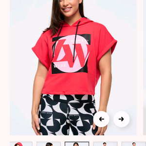 줌바 공홈 정품 티셔츠 M사이즈 이미지