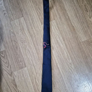 구찌 네이비 실크 스네이크 넥타이 (풀박) 이미지