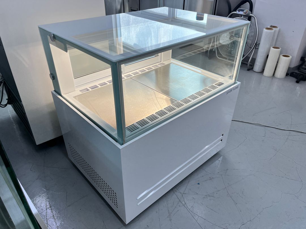 카페쇼케이스 900 1단 업소용 케이크진열 낮은1단 냉장고 이미지