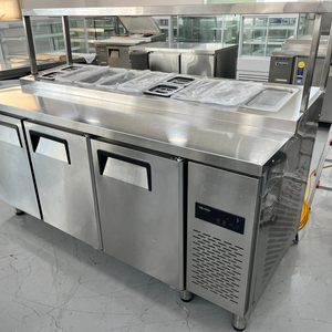 우성 토핑냉장고 1800 간냉식 올스텐 밧드 바트 피자 샐러드 업소용 중고 이미지