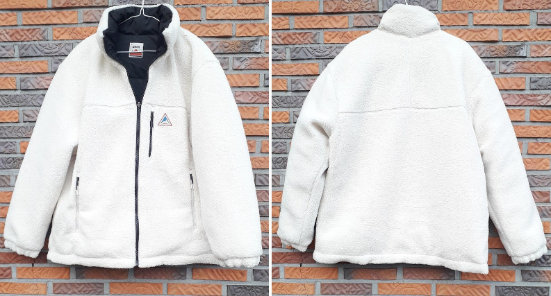 네파 C-TR 리버시블 다운 자켓 (디보 구스 다운) / 크림, 블랙 105 사이즈 (새상품) 이미지