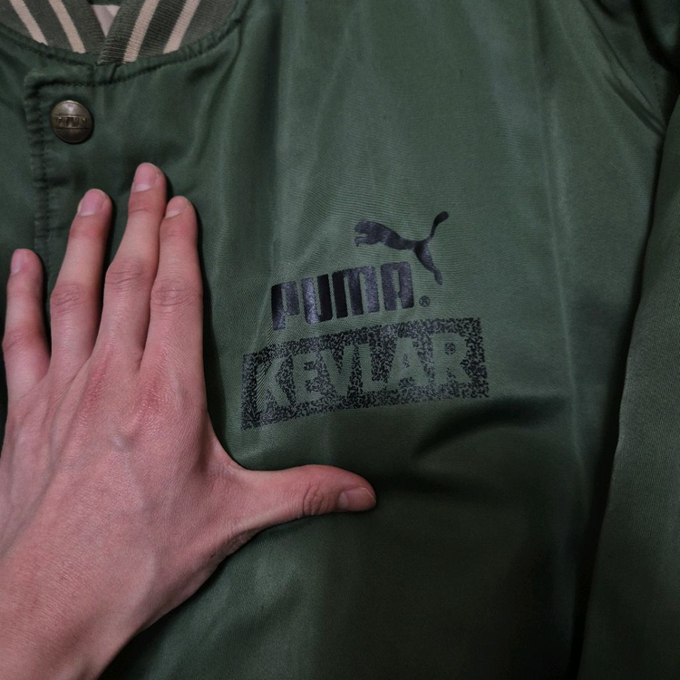 푸마 KEVLAR 올드스쿨 MA-1 항공점퍼 붐버자켓 L(100) 이미지