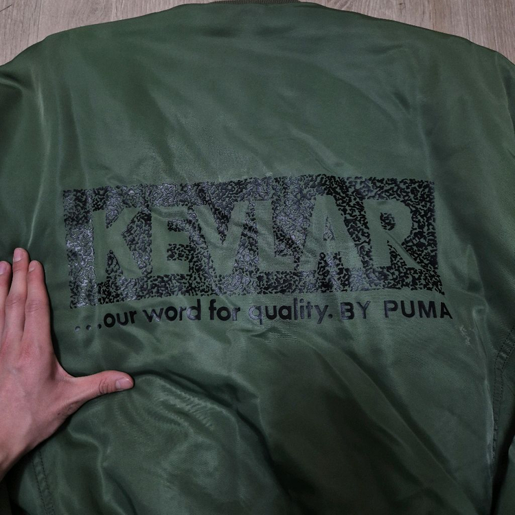 푸마 KEVLAR 올드스쿨 MA-1 항공점퍼 붐버자켓 L(100) 이미지