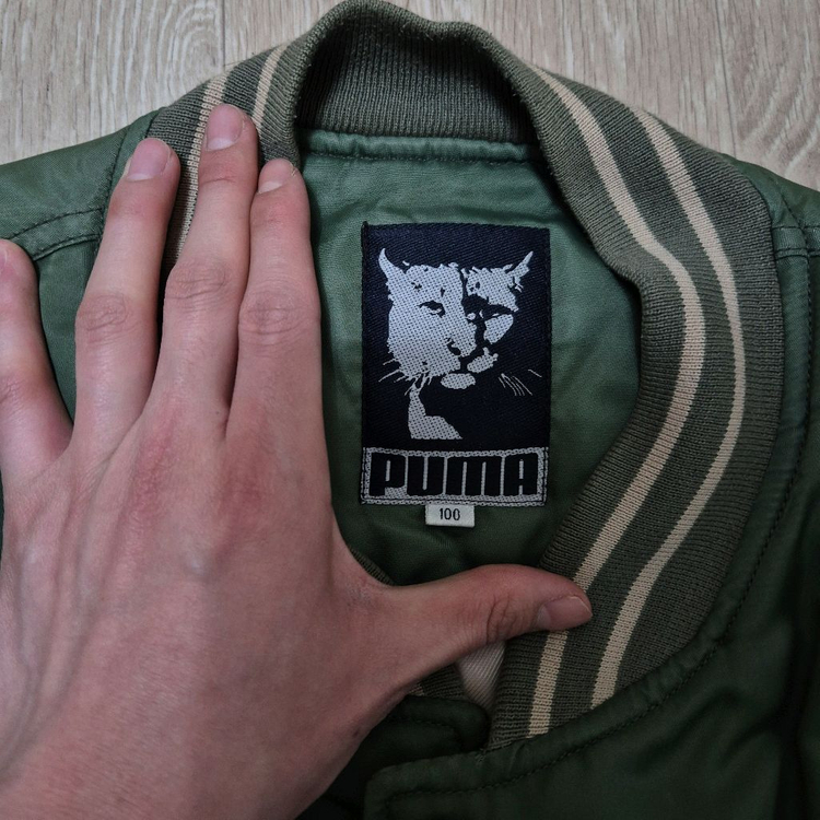 푸마 KEVLAR 올드스쿨 MA-1 항공점퍼 붐버자켓 L(100) 이미지