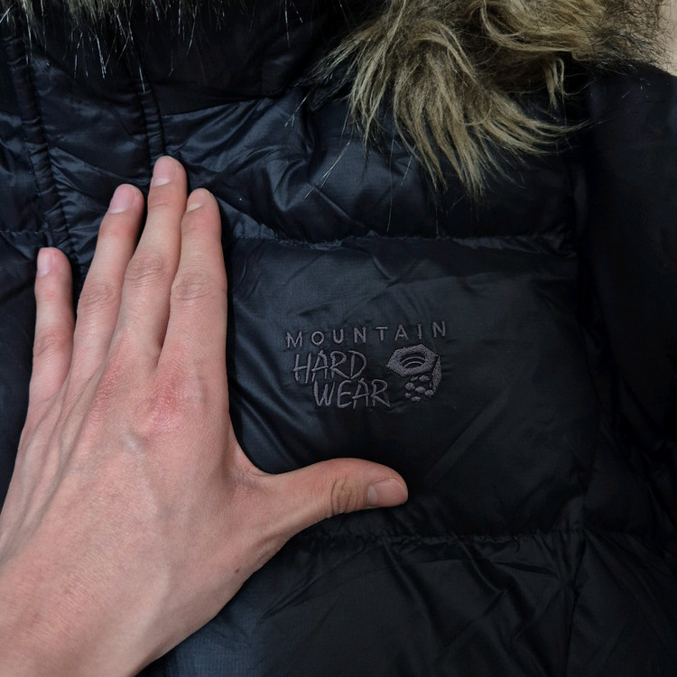 마운틴하드웨어 여성 구스다운 퍼후드 롱패딩 점퍼 XL(105) 이미지