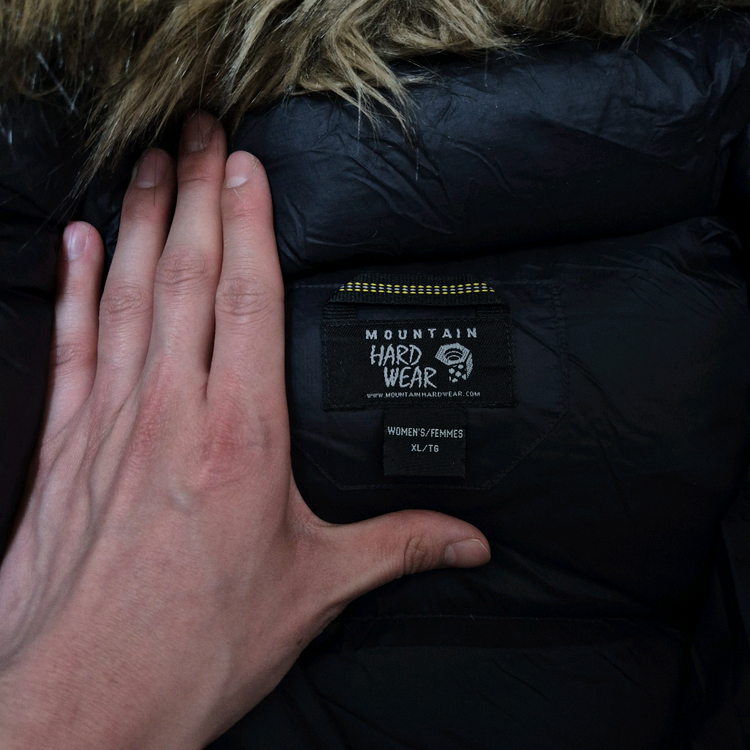 마운틴하드웨어 여성 구스다운 퍼후드 롱패딩 점퍼 XL(105) 이미지