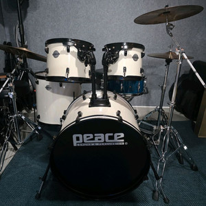 드럼셋트5기통 (드럼,하드웨어,심벌,의자,스틱,추가심벌,스네어,드럼헤드포함) 이미지