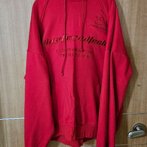 준지 후드티 레드컬러 S 사이즈 팝니다 이미지