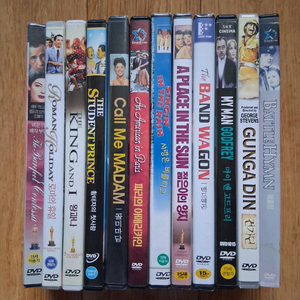 DVD추억의 영화.12개일괄상태 좋아요 이미지