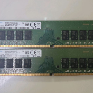 삼성 16GB PC4-2400T 램 2개 세트 이미지
