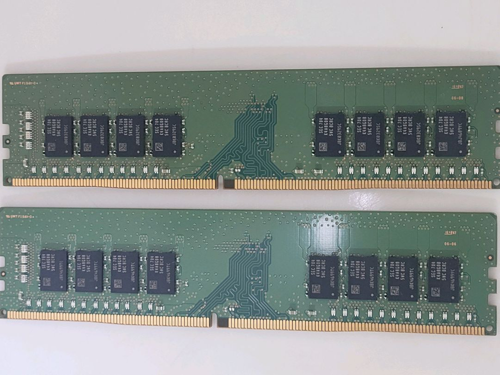 삼성 16GB PC4-2400T 램 2개 세트 이미지