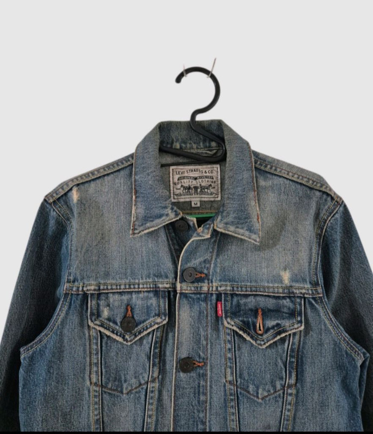 [M]리바이스 여자 빈티지 y2k 데님 청자켓 이미지