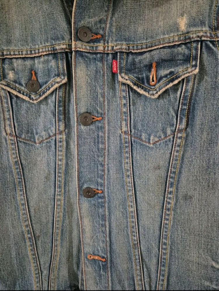 [M]리바이스 여자 빈티지 y2k 데님 청자켓 이미지