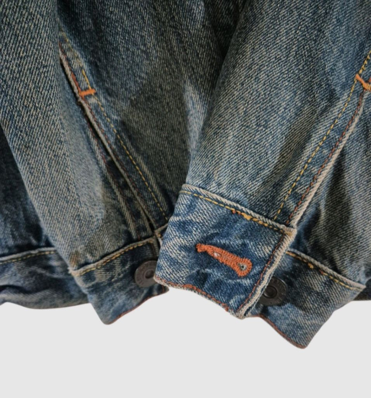 [M]리바이스 여자 빈티지 y2k 데님 청자켓 이미지