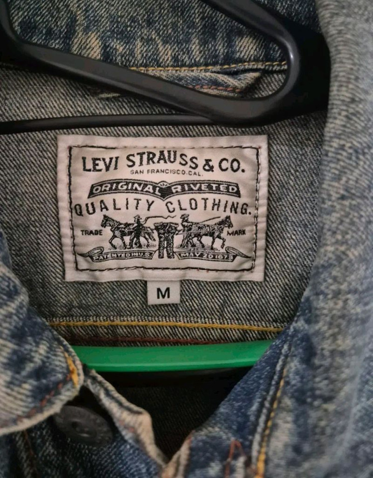 [M]리바이스 여자 빈티지 y2k 데님 청자켓 이미지