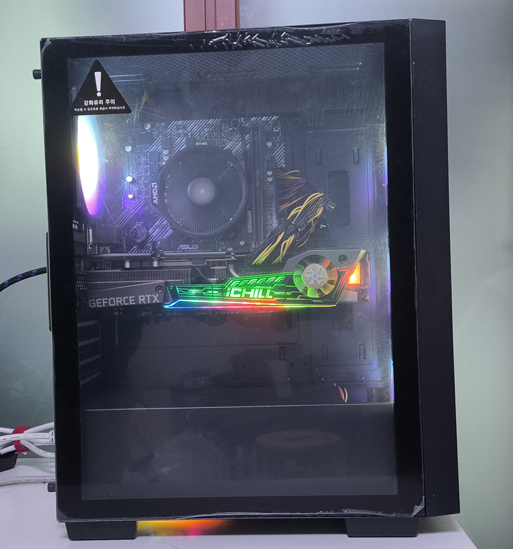(개인) 라이젠5600 16g메모리 RTX3070 새컴퓨터 이미지