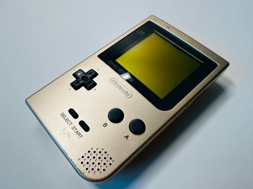 닌텐도 GBP 게임보이 포켓 골드 한정판 판매 (GBA, 게임보이어드밴스) 이미지