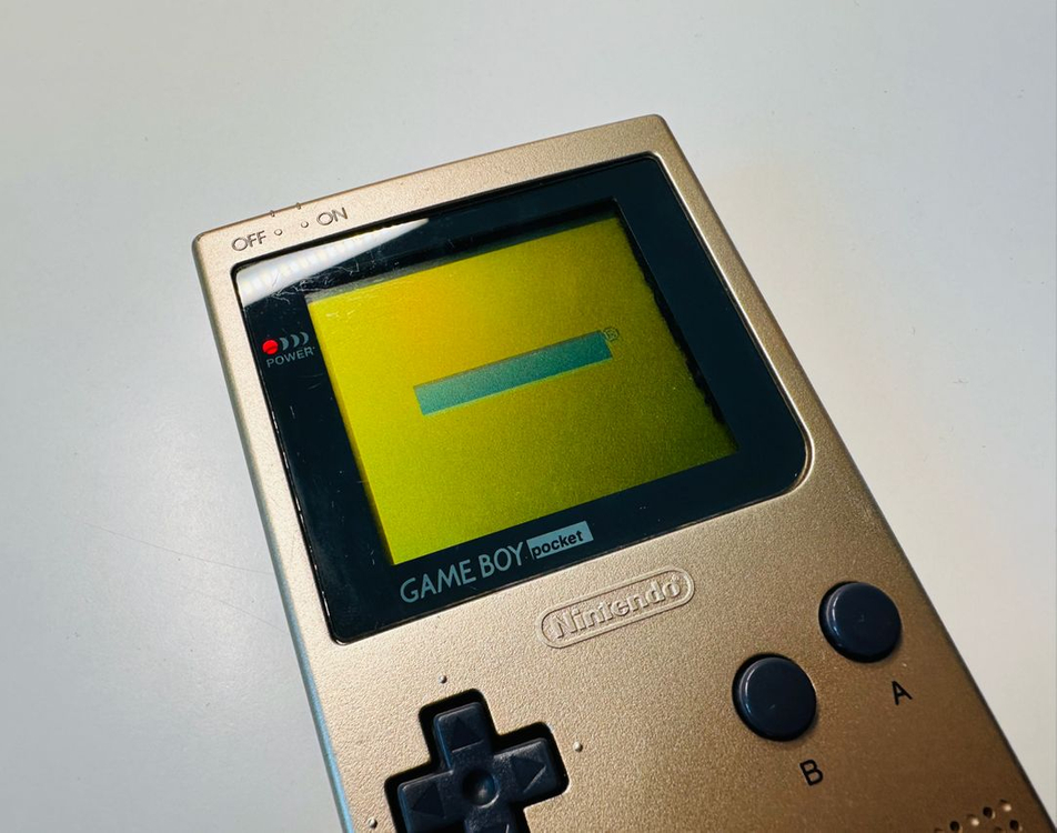 닌텐도 GBP 게임보이 포켓 골드 한정판 판매 (GBA, 게임보이어드밴스) 이미지