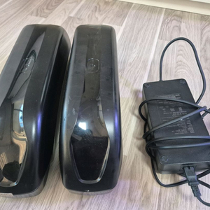 퀄리 엑스트론 자토바이 배터리2개 충전기 이미지