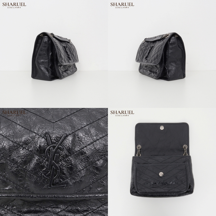 생로랑 니키 모노그램 숄더백 498894 이미지