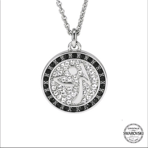 줌바 정품 스와로브스키(정품) 크리스탈 목걸이 새것 이미지