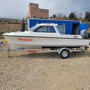 6인승레저보트 4행정 115마력 장보고트레일러 포함 이미지