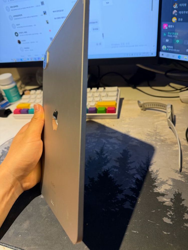 아이패드 프로 M2 + 애플펜슬2세대 배터리 94프로 이미지