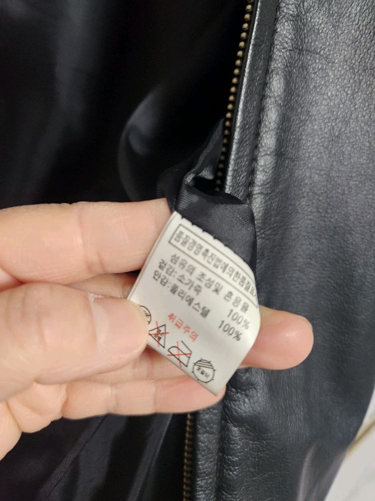 빈티지 남성 소가죽 자켓 100 이미지