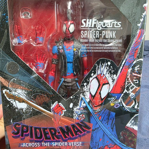 SPIDER-PUNK SHF 피규어(스파이더 펑크) 스파이더맨 피규어 이미지