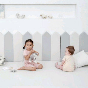 알집매트 울타리 벽매트(침대 매트리스와 벽 가드) 이미지