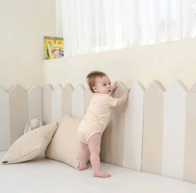 알집매트 울타리 벽매트(침대 매트리스와 벽 가드) 이미지