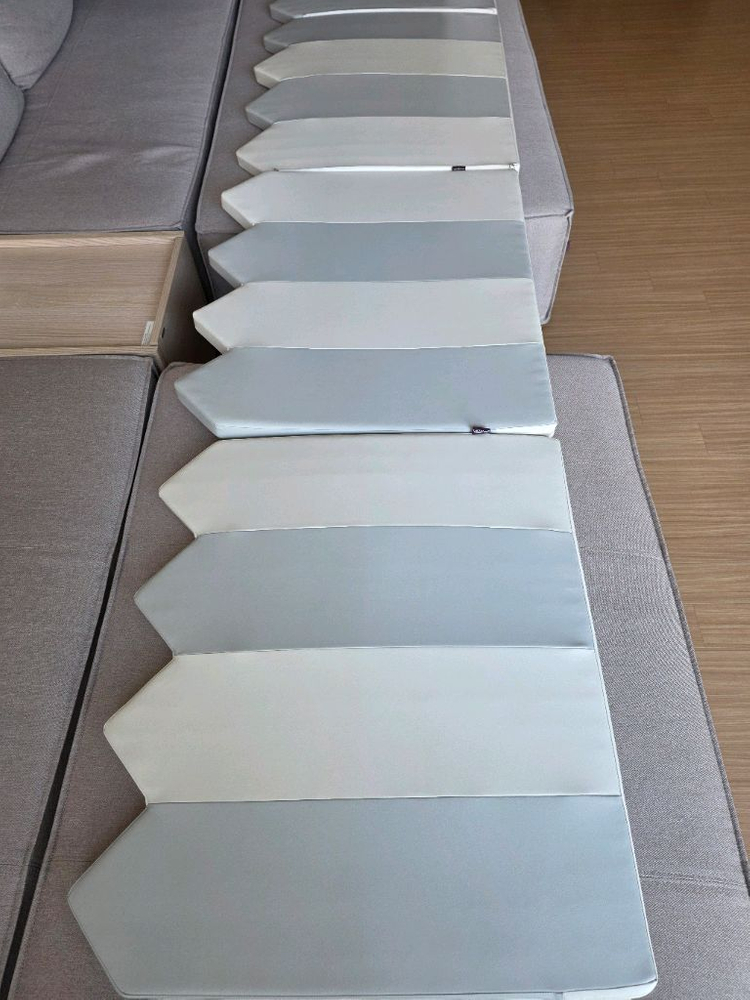 알집매트 울타리 벽매트(침대 매트리스와 벽 가드) 이미지