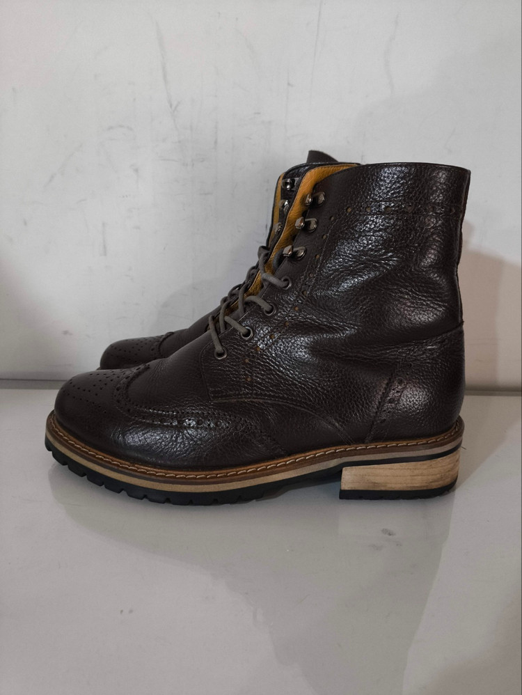 245mm 조앤슈 통가죽 윙팁 부츠 이미지