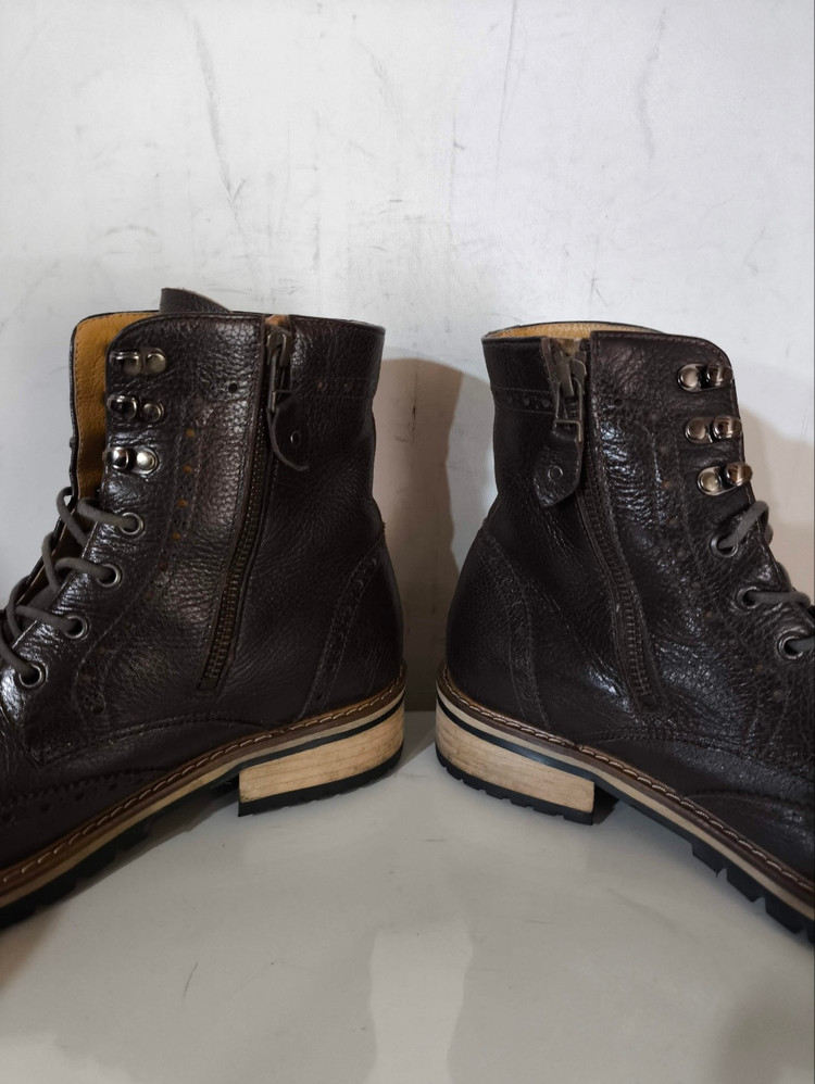 245mm 조앤슈 통가죽 윙팁 부츠 이미지