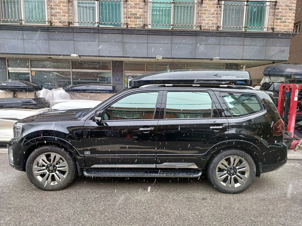 모하비더마스터 코토일체형루프박스 블랙유광 상태 A급 이미지