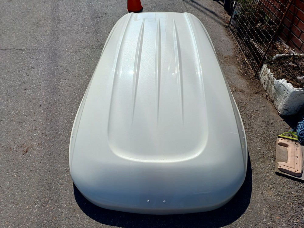 팰리세이드 코토 일체형 루프박스 화이트 중고 이미지