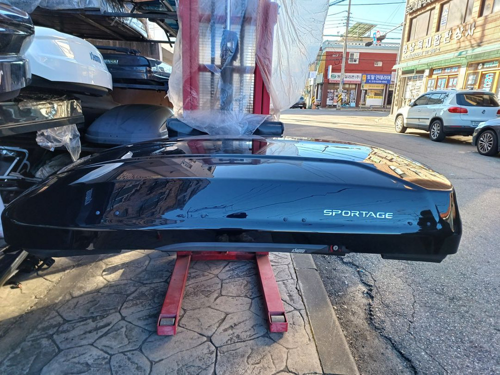스포티지nq5 코토일체형루프박스 블랙 중고 이미지