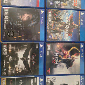 PS4 게임 타이틀 모음 이미지