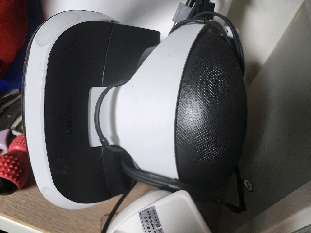 PS4 슬림 화이트 +psVR 3번세트 vr게임 500기가 이미지