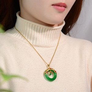 옥목걸이팔찌 이미지