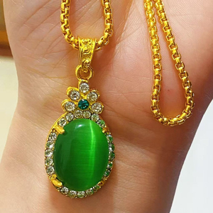 옥목걸이팔찌귀걸이세트 이미지