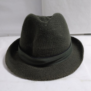 패션잡화 특가~라피아소재 멋진남성 중절모 베레모 페도라 지적인 그린컬러 지갑 모자 헌팅캡 밀집모자 왕골모자 이미지