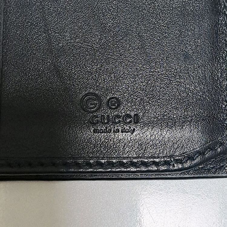 [정품/영수증 풀셋] 구찌 마이크로시마 가죽 장지갑, 구찌지갑,구찌장지갑,구찌남성지갑 이미지