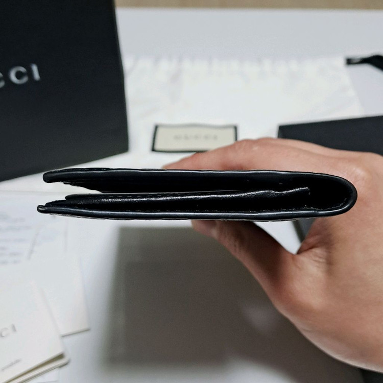 [정품/영수증 풀셋] 구찌 마이크로시마 가죽 장지갑, 구찌지갑,구찌장지갑,구찌남성지갑 이미지