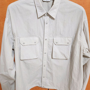 에잇세컨즈 라이트그레이 셔츠 자켓 팝니다 이미지