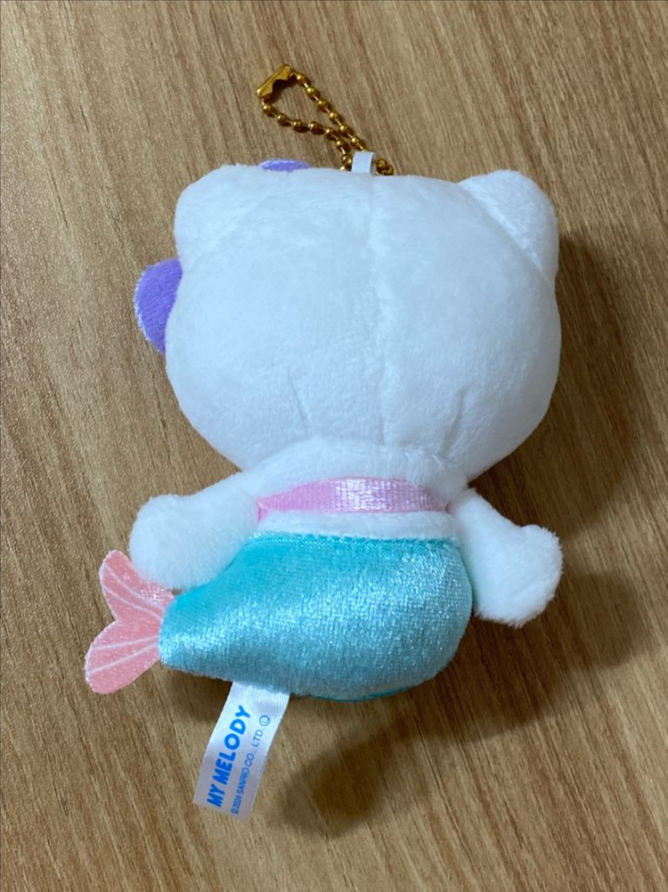 [새상품] 산리오 헬로키티 머메이드 마스코트 50주년 인형 키링 이미지