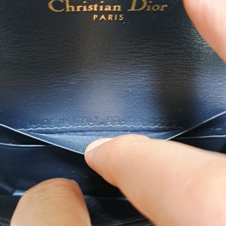 [100%/정품] 디올 새들 오블리크 자카드 카드지갑, 디올지갑,디올카드지갑,디올새들지갑 이미지